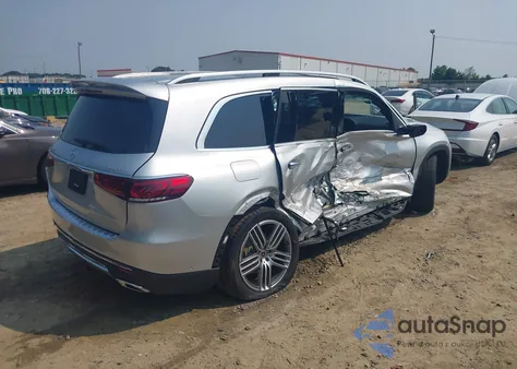 2021 Mercedes-Benz Gls 450 4Matic из США, поврежденный, VIN 4JGFF5KE4MA489206